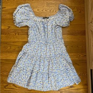 Cap sleeve daisy dress